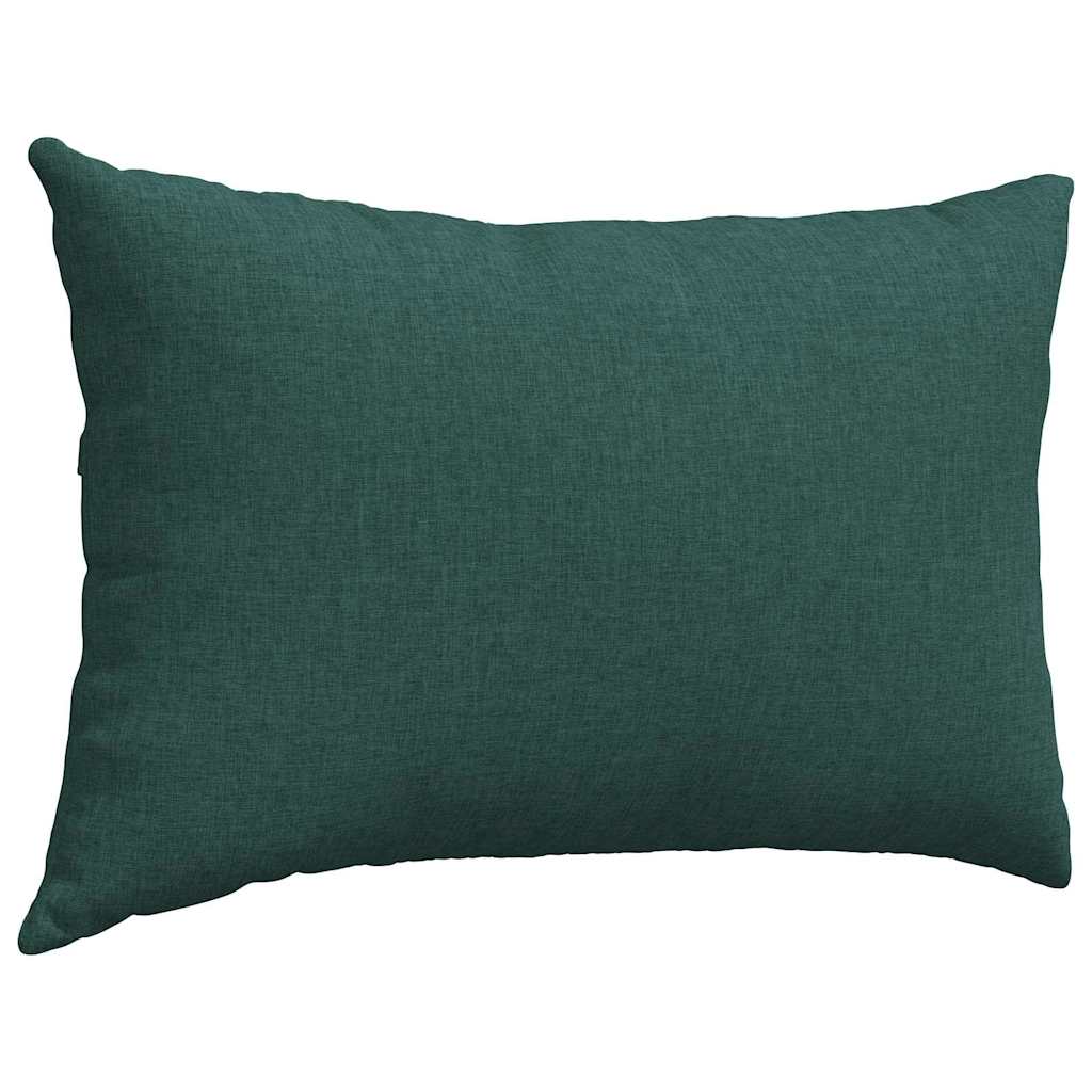 Perne pentru canapea 2 pcs Verde închis 40 x 60 cm GartenMobel Dekor