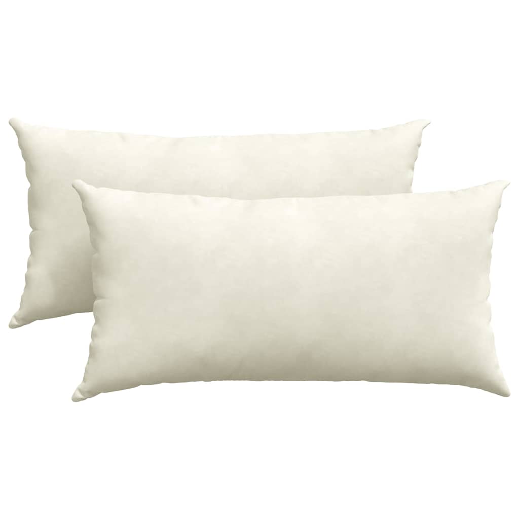 Perne pentru canapea 2 pcs Crem 80 x 40 cm GartenMobel Dekor