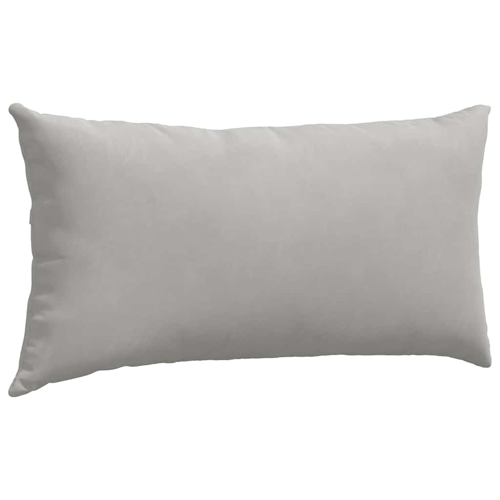 Perne pentru canapea 2 pcs Gri deschis 80 x 40 cm țesătură GartenMobel Dekor