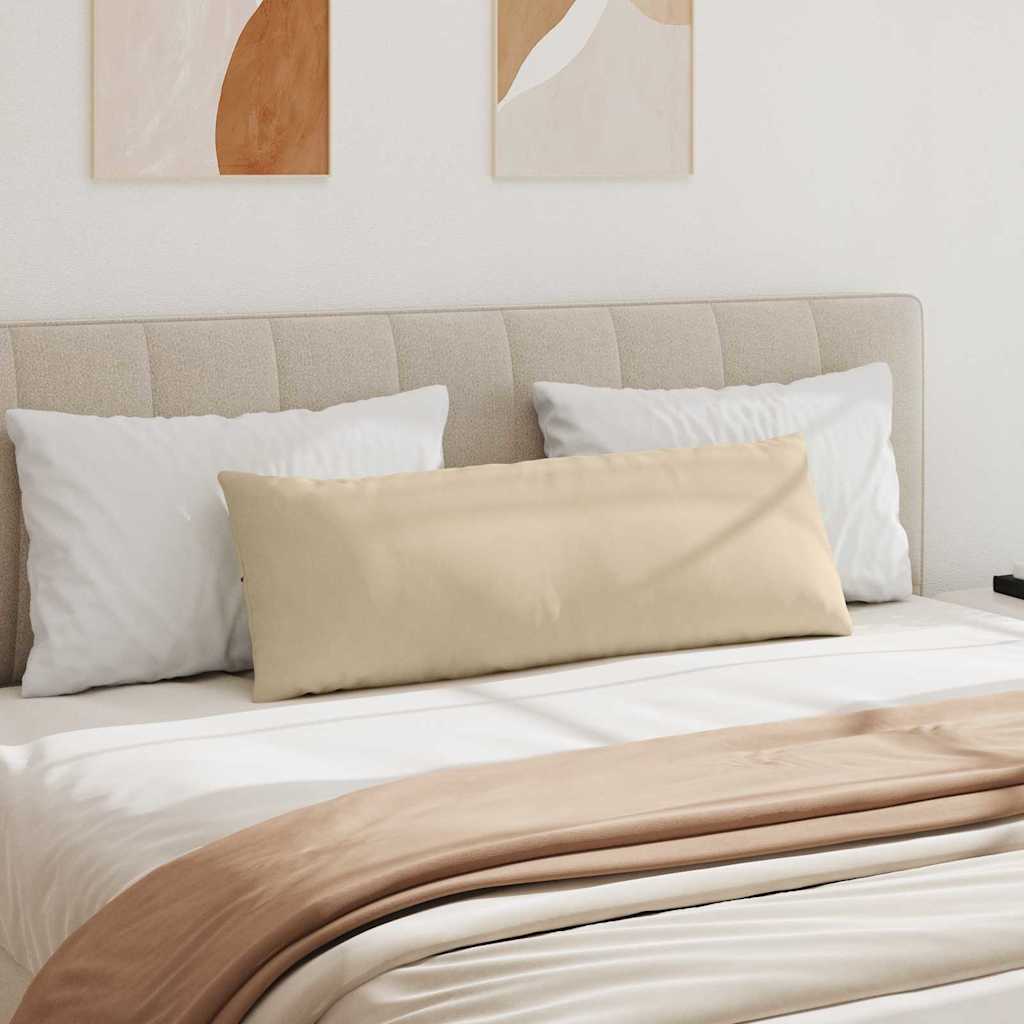 Perne pentru canapea 2 pcs Crem 120 x 40 cm țesătură GartenMobel Dekor