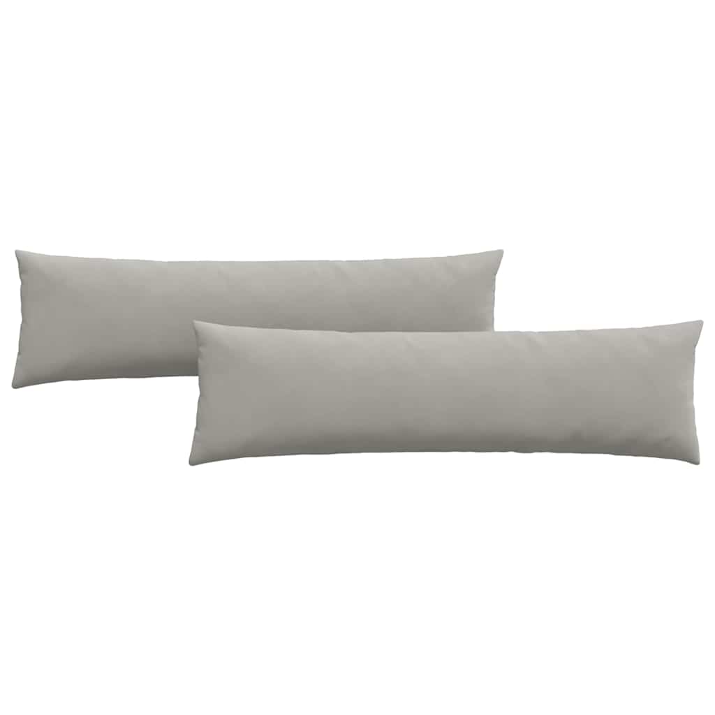 Perne pentru canapea 2 pcs Gri deschis 145 x 40 cm țesătură GartenMobel Dekor