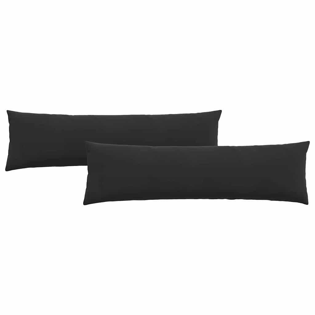 Perne pentru canapea 2 pcs Negru 145 x 40 cm GartenMobel Dekor