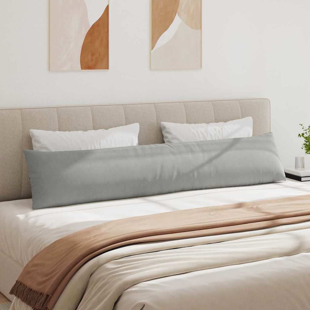 Perne pentru canapea 2 pcs Gri deschis 200 x 40 cm țesătură GartenMobel Dekor