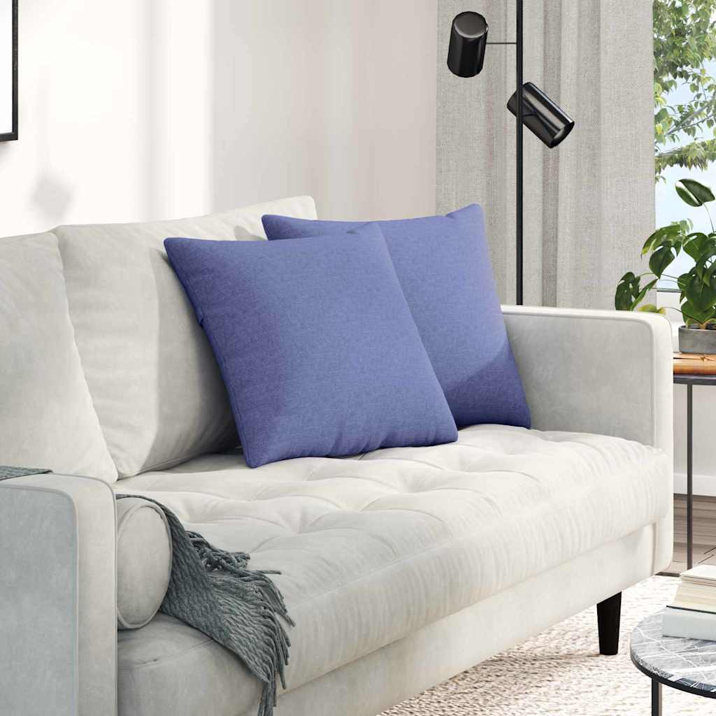 Perne pentru canapea albastru țesătură GartenMobel Dekor