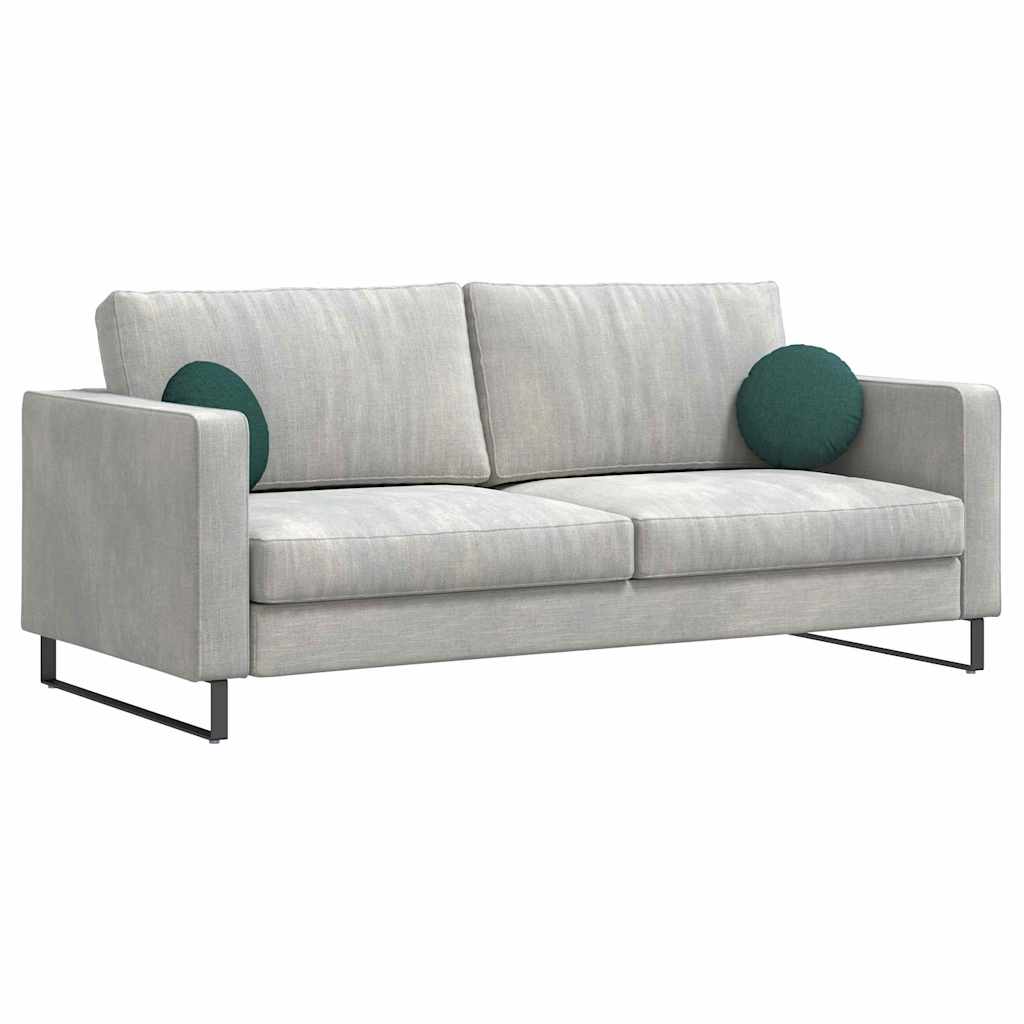 Perne de Șezut 2 pcs Verde închis Ø30 x 13 cm țesătură GartenMobel Dekor