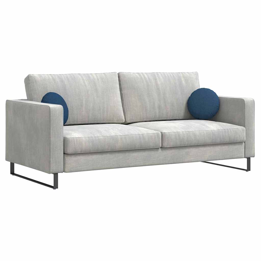 Perne de Șezut 2 pcs albastru Ø30 x 13 cm țesătură GartenMobel Dekor