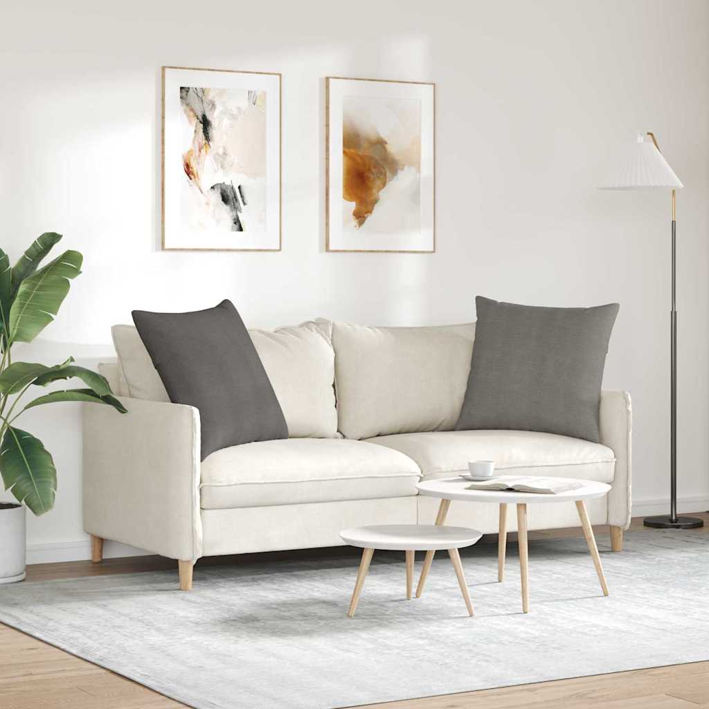 Perne pentru canapea 2 pcs Gri deschis 80 x 80 cm GartenMobel Dekor