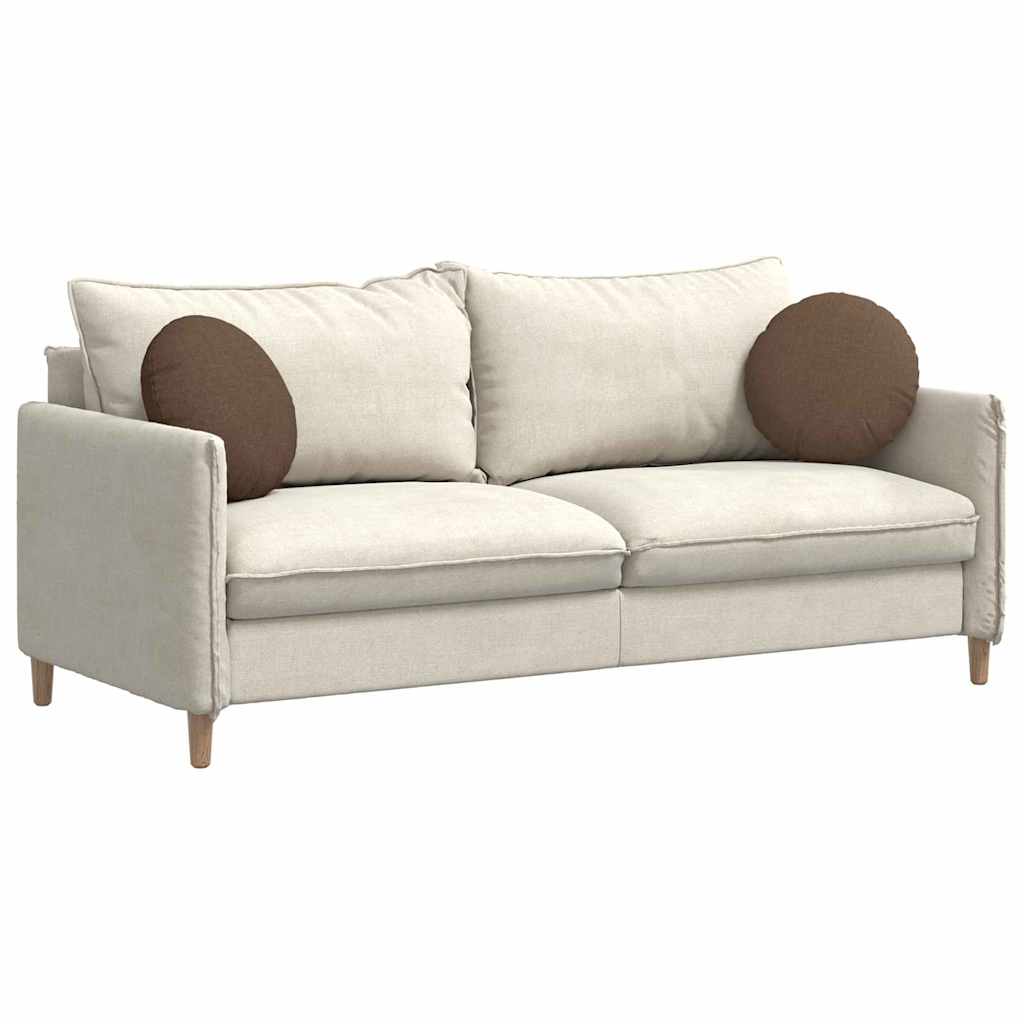 Perne de Șezut 2 pcs Maro Ø40 x 13 cm țesătură GartenMobel Dekor