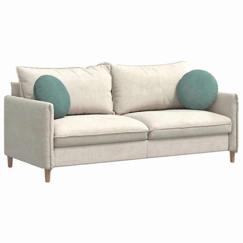 Perne de Șezut 2 pcs Verde Mării Ø 40 x 13 cm Catifea GartenMobel Dekor