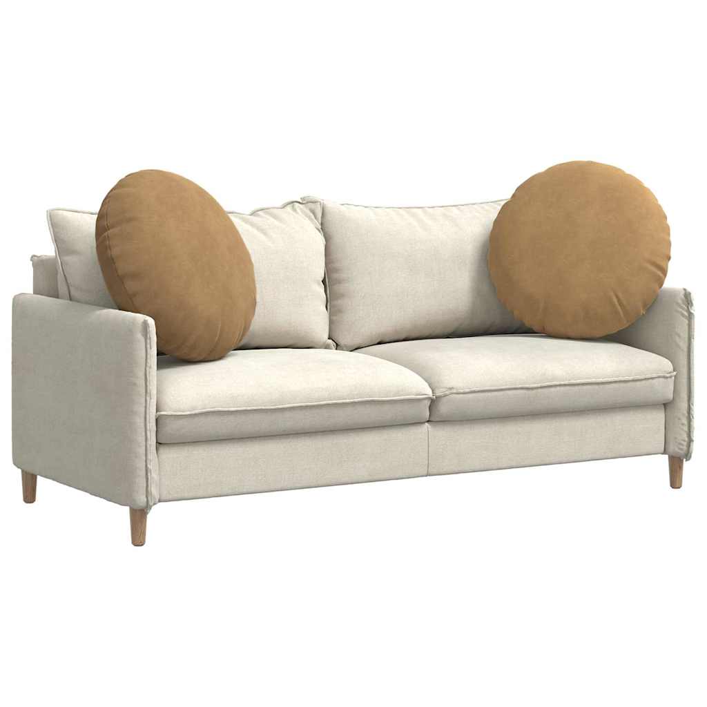 Perne de Șezut 2 pcs Maro Ø 40 x 13 cm Catifea GartenMobel Dekor