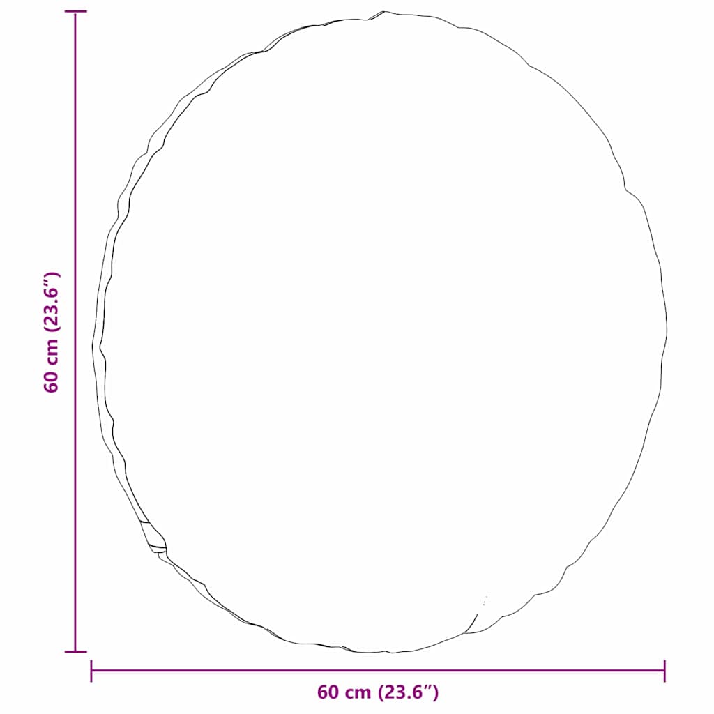 Perne de Șezut 2 pcs albastru Ø 40 x 13 cm Catifea GartenMobel Dekor