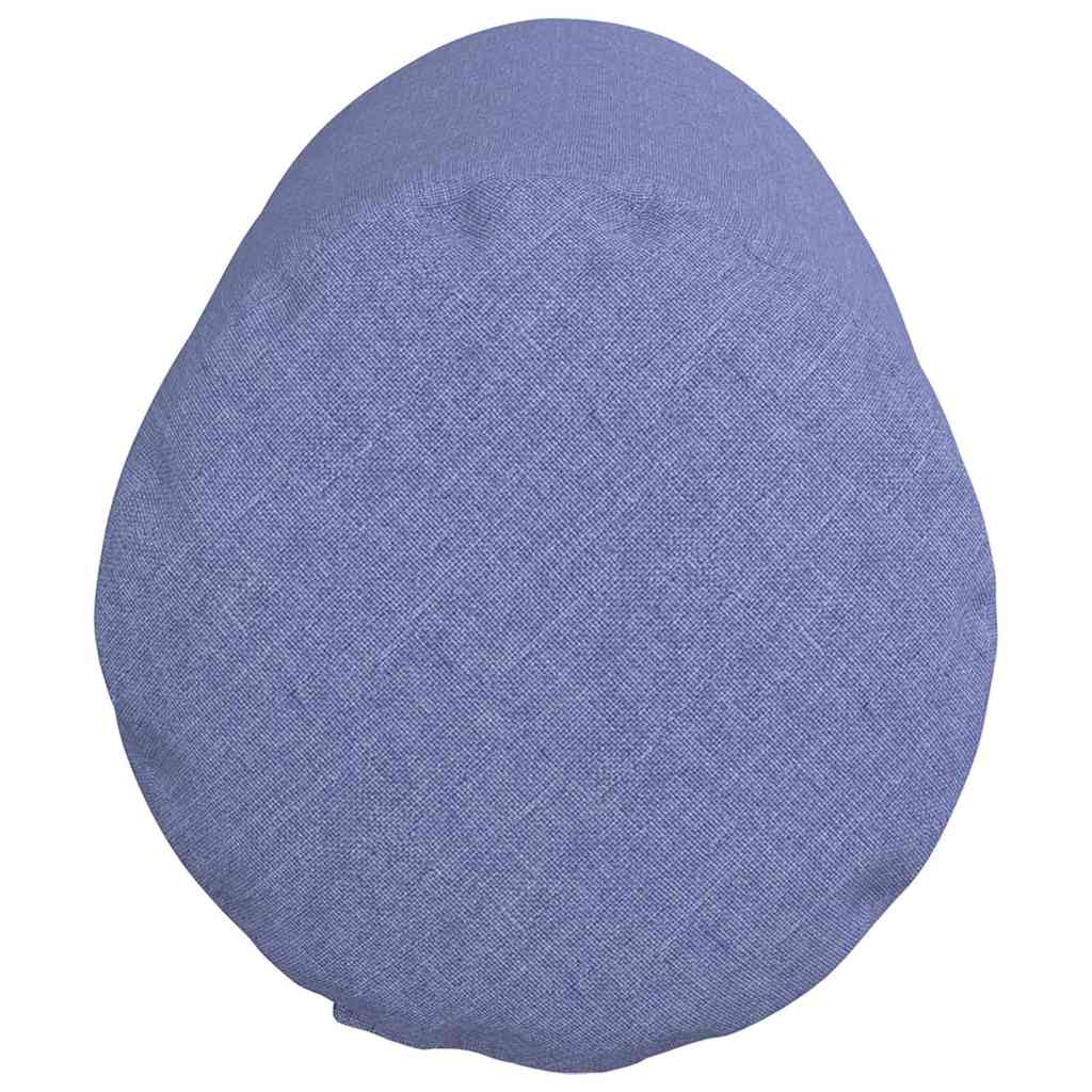 Perne Bolster 2 pcs Albastru Jeans Ø 25 x 70 cm țesătură GartenMobel Dekor