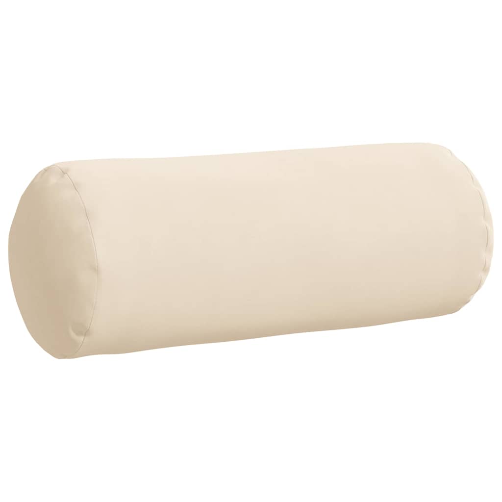 Perne Bolster 2 pcs Bej Ø 15 x 40 cm Țesătură din microfibră GartenMobel Dekor
