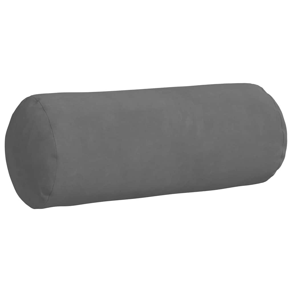 Perne Bolster 2 pcs Gri închis Ø 15 x 40 cm GartenMobel Dekor