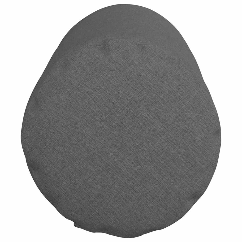 Perne Bolster 2 pcs Gri închis Ø 25 x 70 cm țesătură GartenMobel Dekor