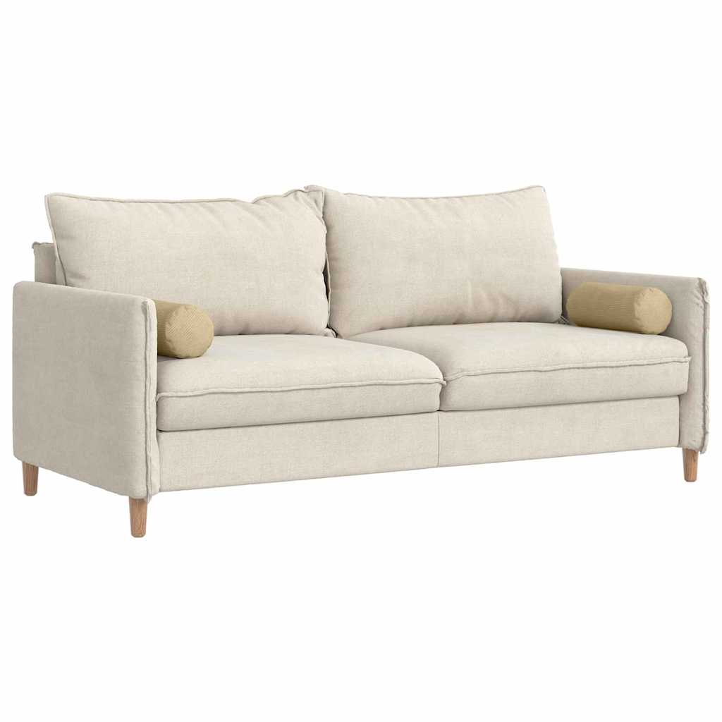 Perne Bolster 2 pcs Gri Verde Ø 15 x 40 cm GartenMobel Dekor