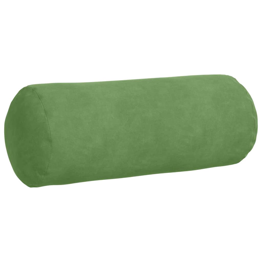 Perne Bolster 2 pcs Verde deschis Ø 15 x 40 cm GartenMobel Dekor