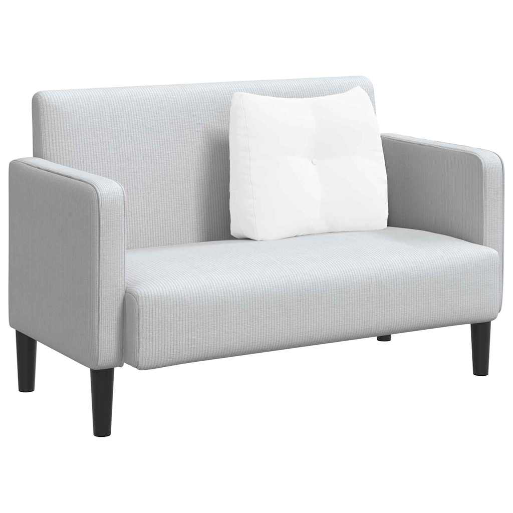 Perna pentru spate Alb 60 x 24 x 50 cm țesătură GartenMobel Dekor