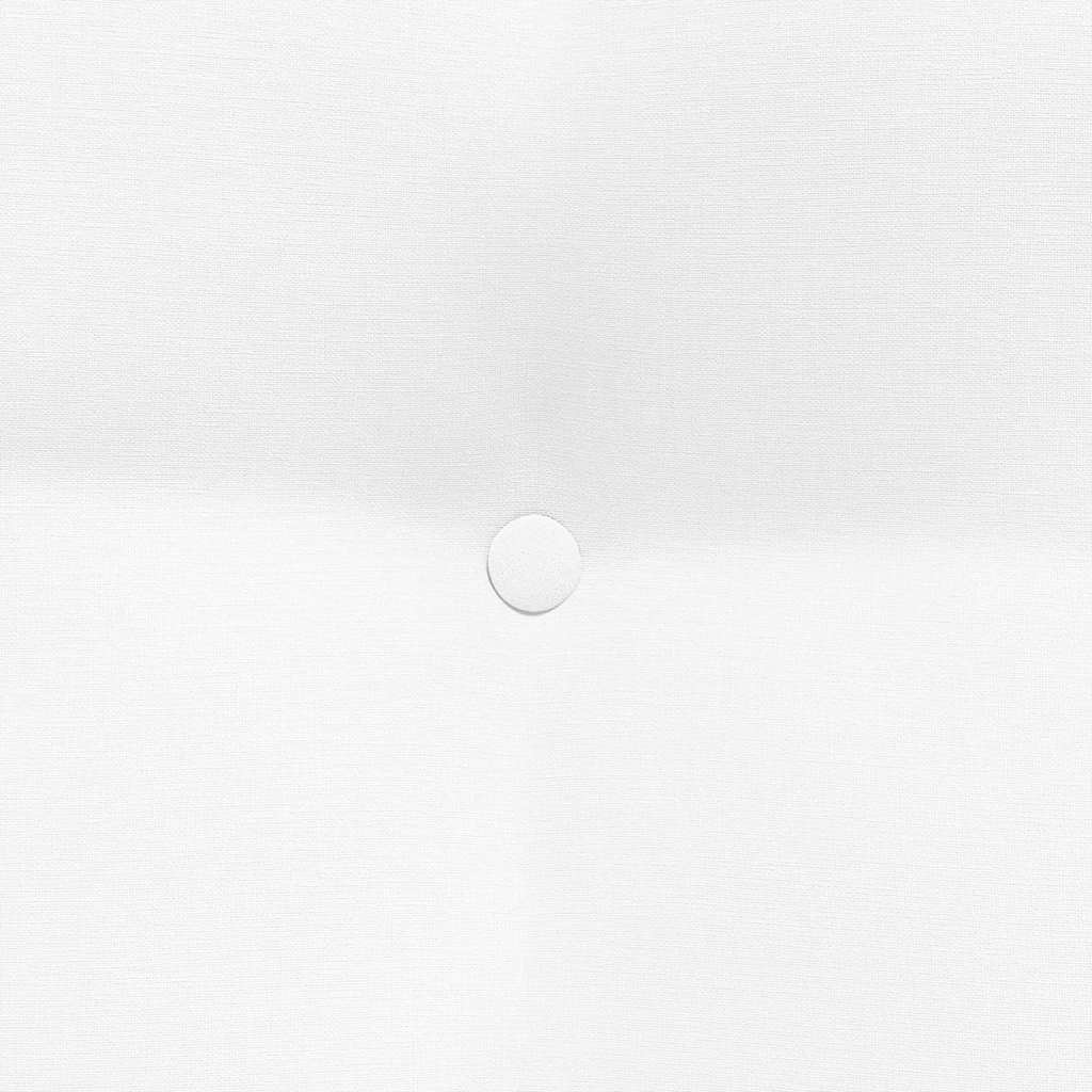 Perna pentru spate Alb 60 x 24 x 50 cm țesătură GartenMobel Dekor