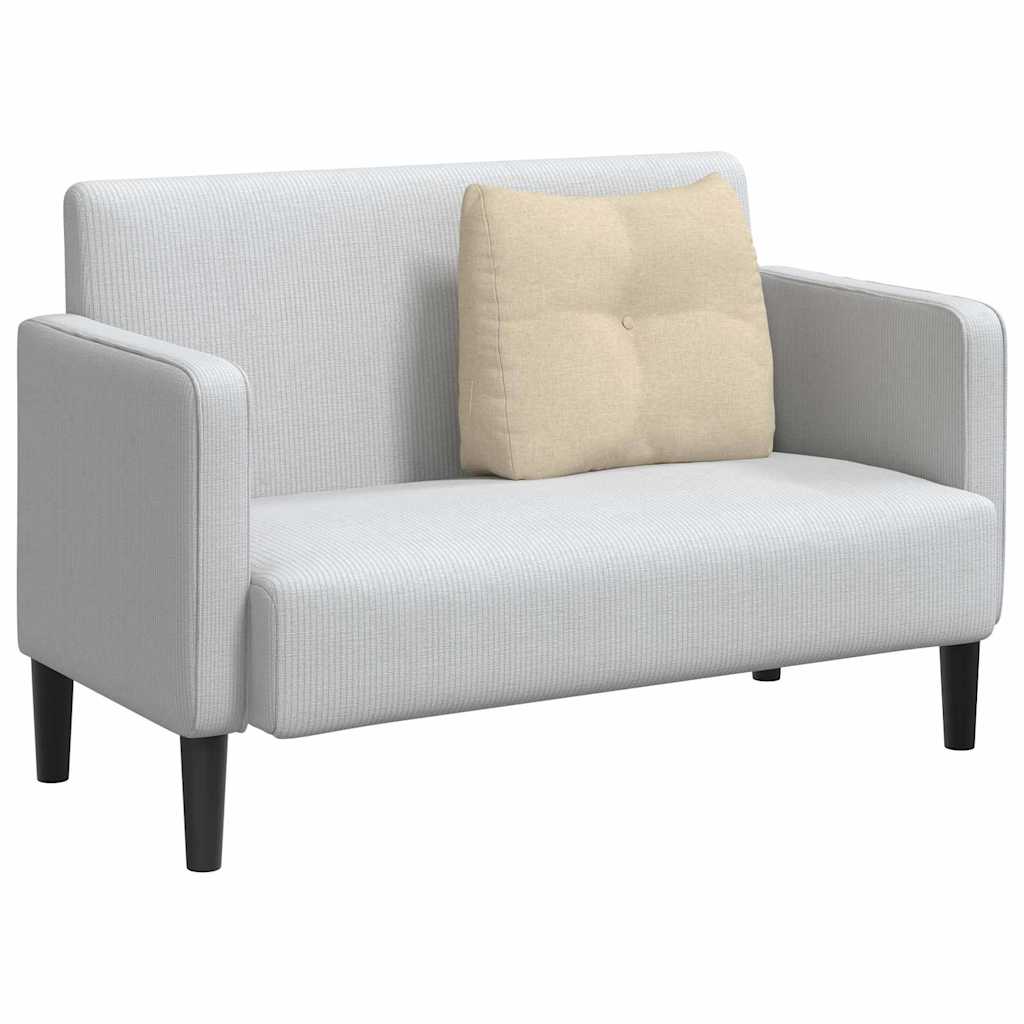 Perna pentru spate Crem 60 x 24 x 50 cm țesătură GartenMobel Dekor