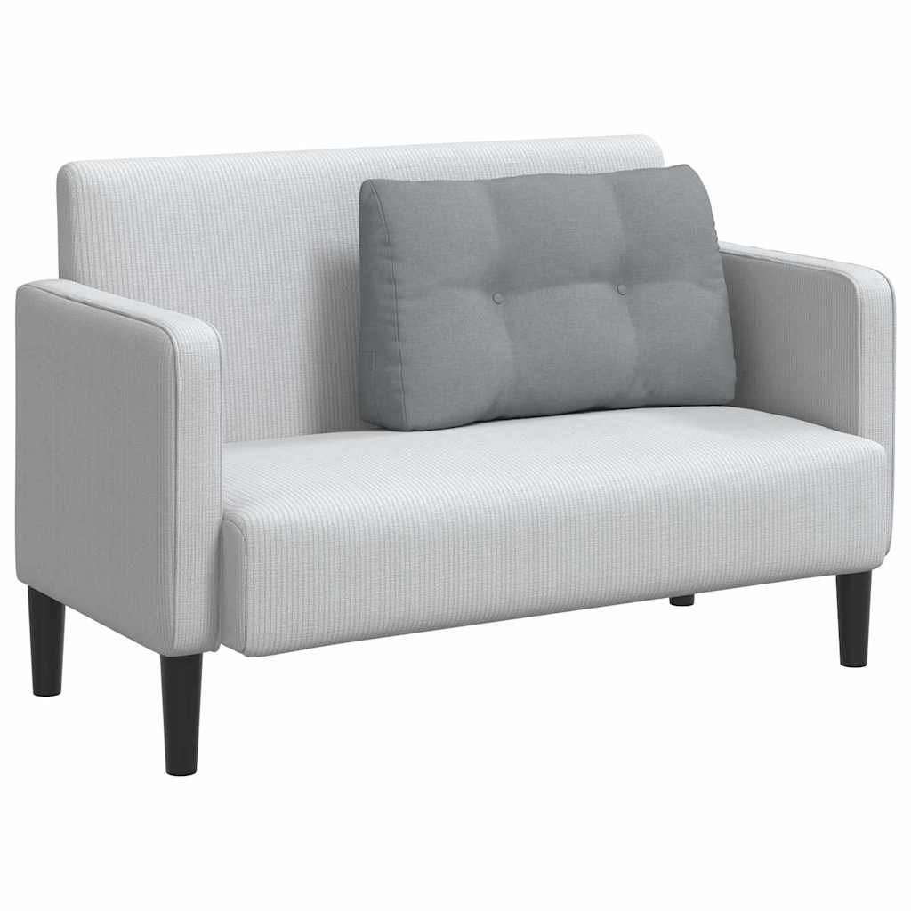 Perna pentru spate Gri deschis 80 x 24 x 50 cm țesătură GartenMobel Dekor