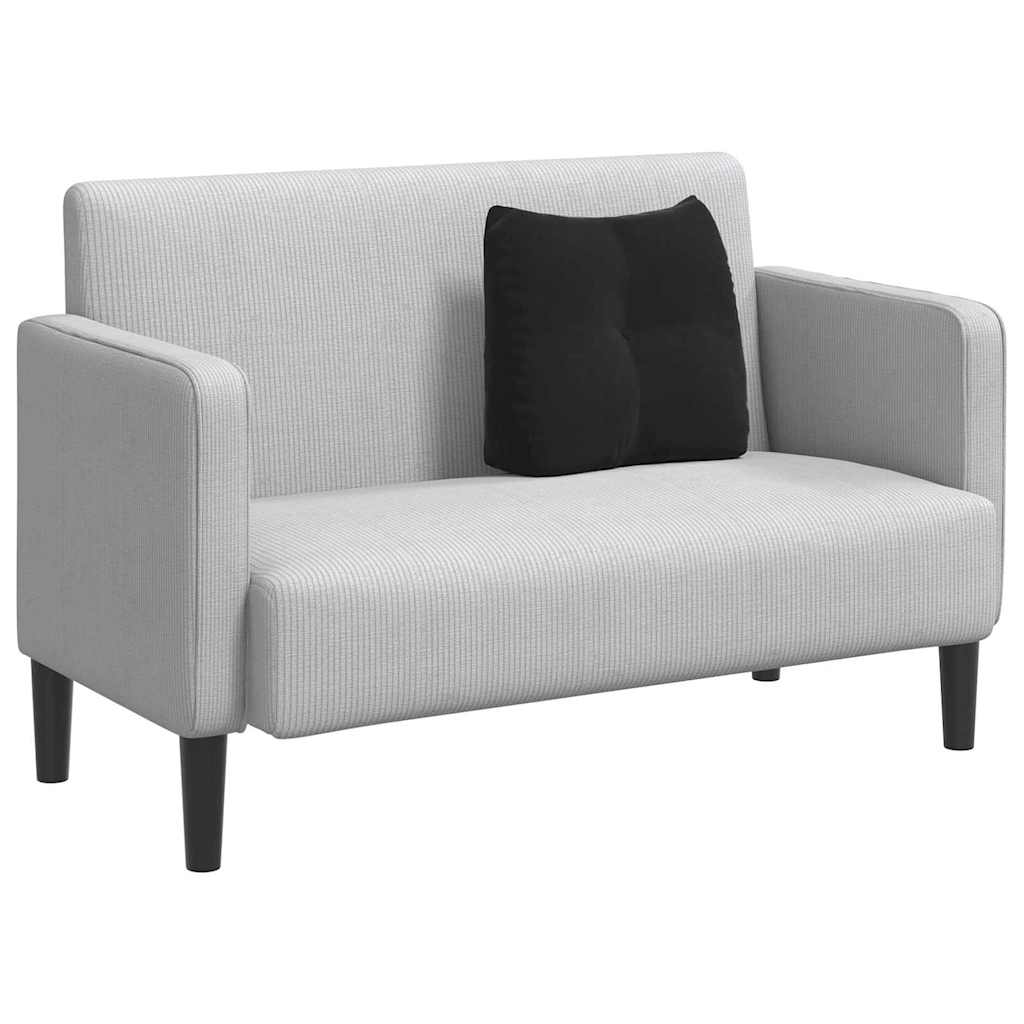 Perna pentru spate Negru 45 x 24 x 50 cm Catifea GartenMobel Dekor