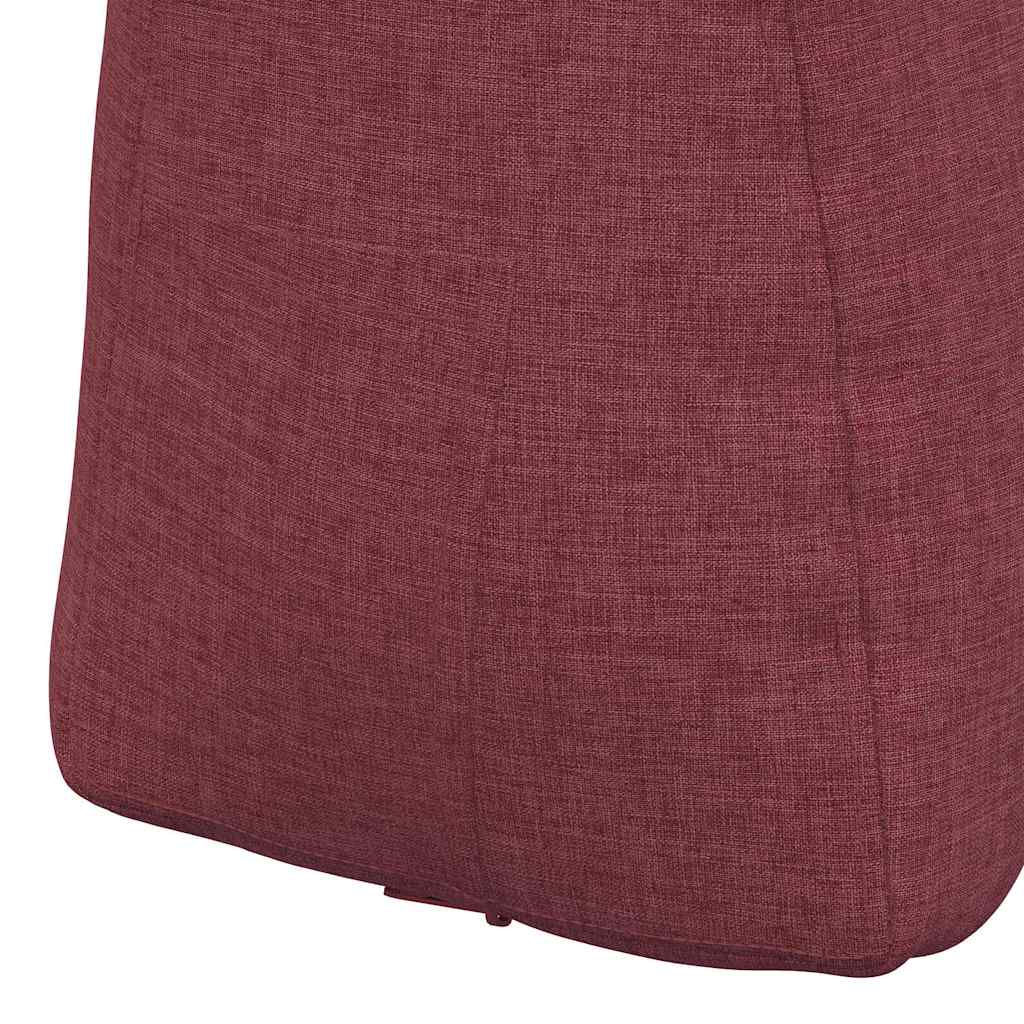 Perna pentru spate Roșu Vin 60 x 24 x 50 cm țesătură GartenMobel Dekor