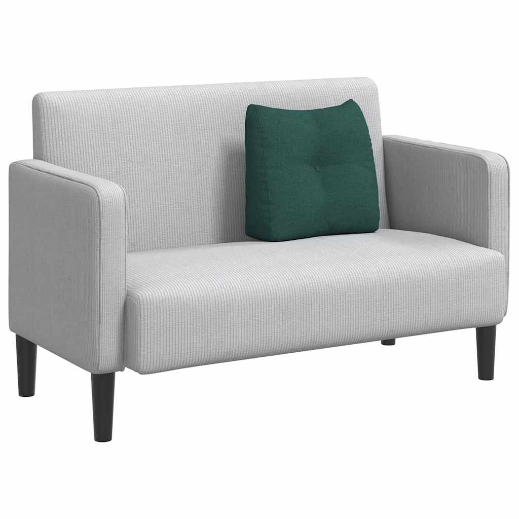 Perna pentru spate Verde închis 45 x 24 x 50 cm țesătură GartenMobel Dekor