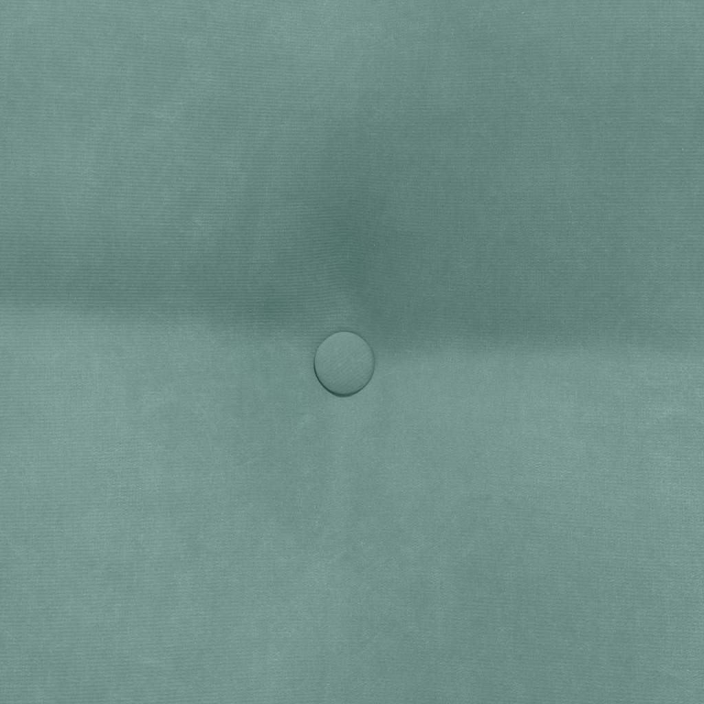 Perna pentru spate Verde Mării 45 x 24 x 50 cm Catifea GartenMobel Dekor