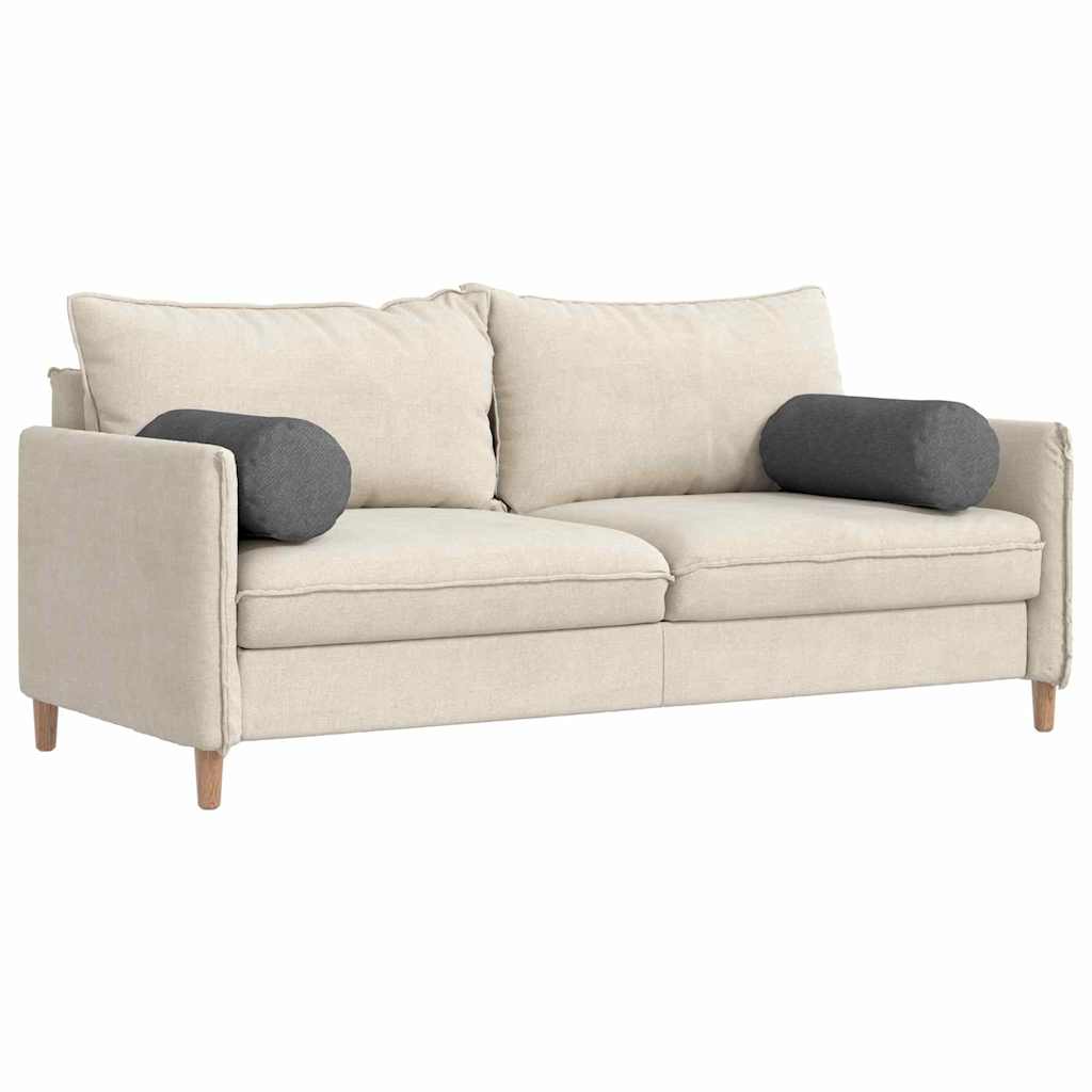 Perne Bolster 2 pcs Gri închis Ø 25 x 70 cm GartenMobel Dekor