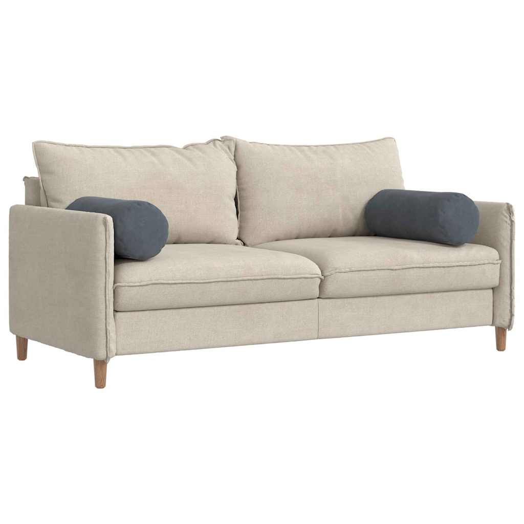 Perne Bolster 2 pcs Gri închis Ø 25 x 70 cm GartenMobel Dekor