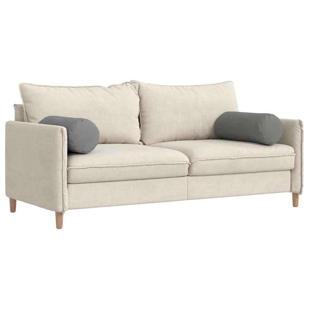 Perne Bolster 2 pcs Gri închis Ø 25 x 70 cm GartenMobel Dekor