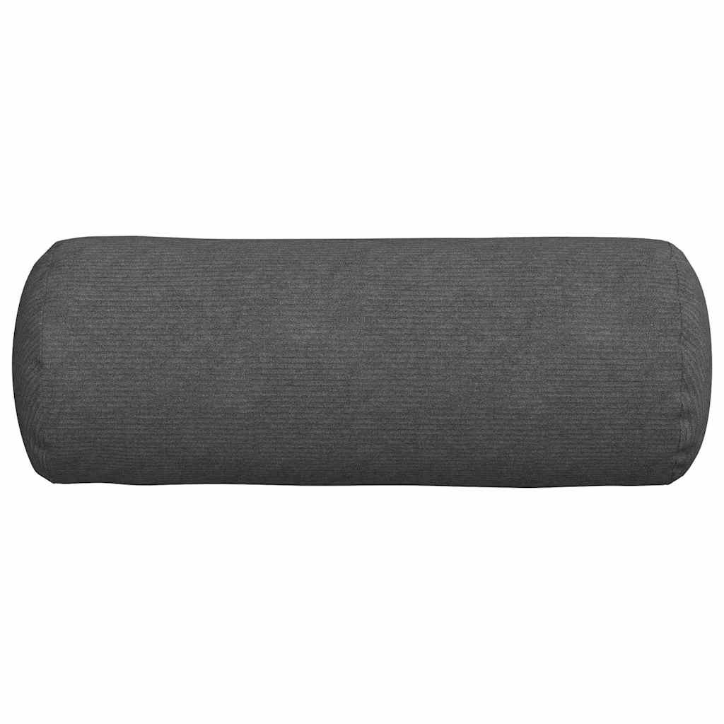 Perne Bolster 2 pcs Gri închis Ø 25 x 70 cm GartenMobel Dekor