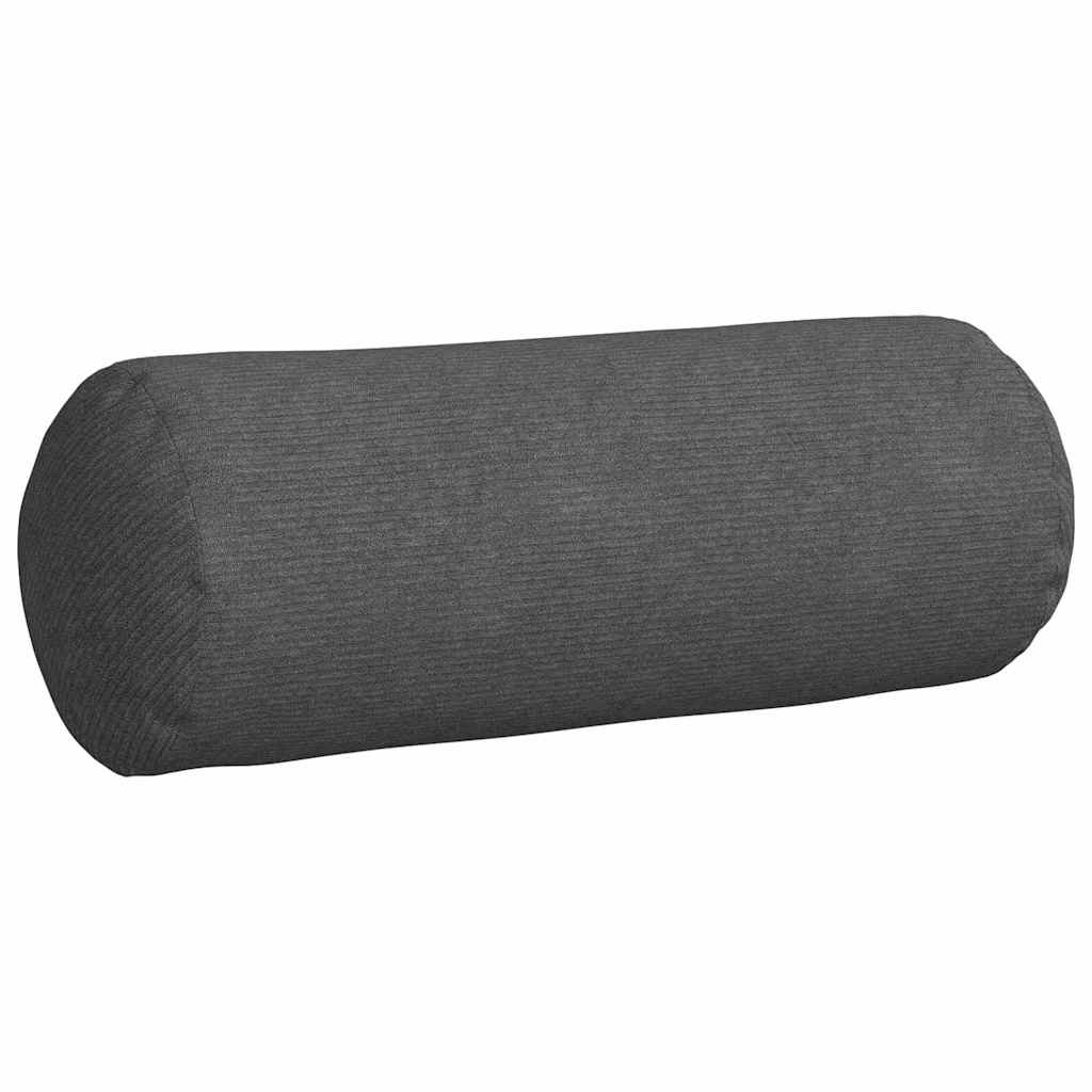 Perne Bolster 2 pcs Gri închis Ø 25 x 70 cm GartenMobel Dekor