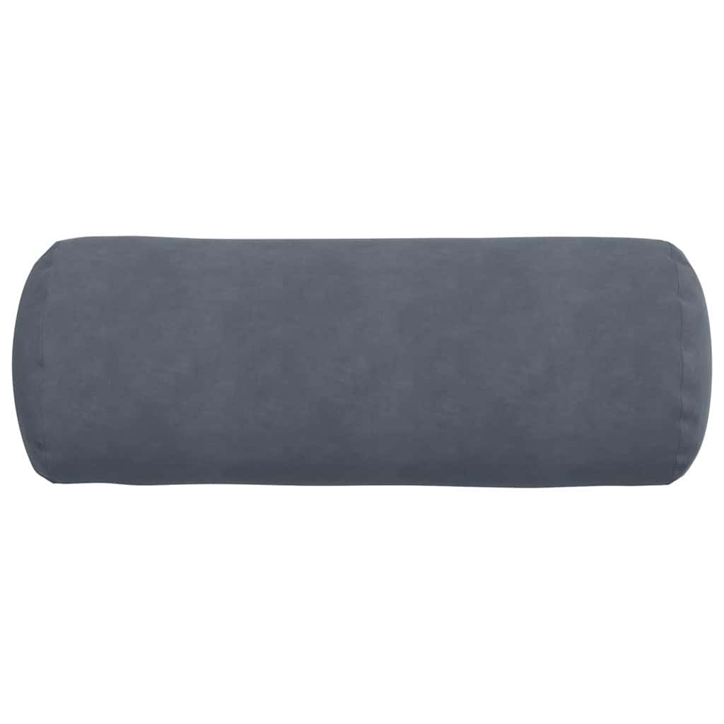 Perne Bolster 2 pcs Gri închis Ø 25 x 70 cm GartenMobel Dekor