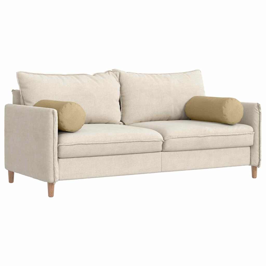 Perne Bolster 2 pcs Gri Verde Ø 25 x 70 cm GartenMobel Dekor