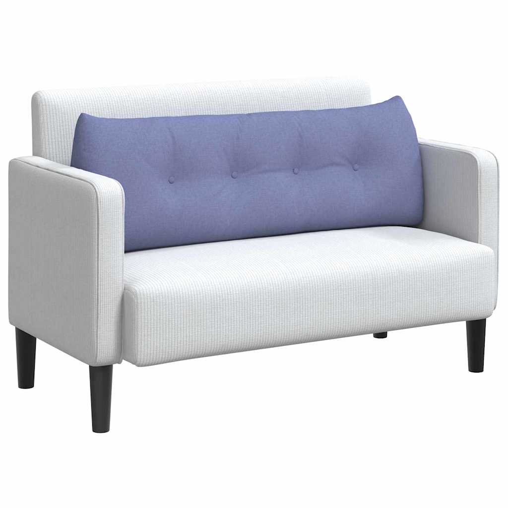 Perna pentru spate Albastru Jeans 140 x 24 x 50 cm țesătură GartenMobel Dekor