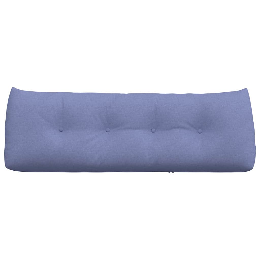Perna pentru spate Albastru Jeans 140 x 24 x 50 cm țesătură GartenMobel Dekor