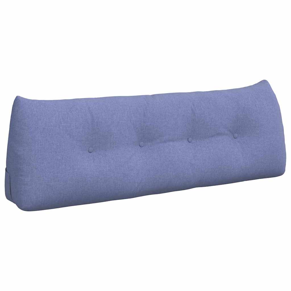 Perna pentru spate Albastru Jeans 140 x 24 x 50 cm țesătură GartenMobel Dekor