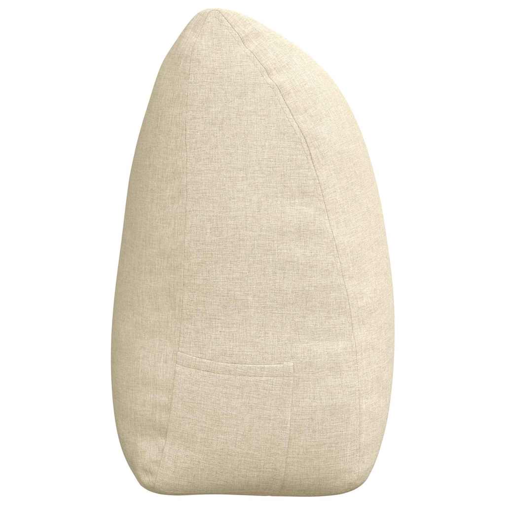 Perna pentru spate Crem 180 x 24 x 50 cm țesătură GartenMobel Dekor