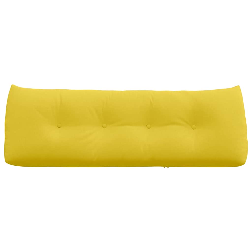 Perna pentru spate Galben Deschis 140 x 24 x 50 cm țesătură GartenMobel Dekor