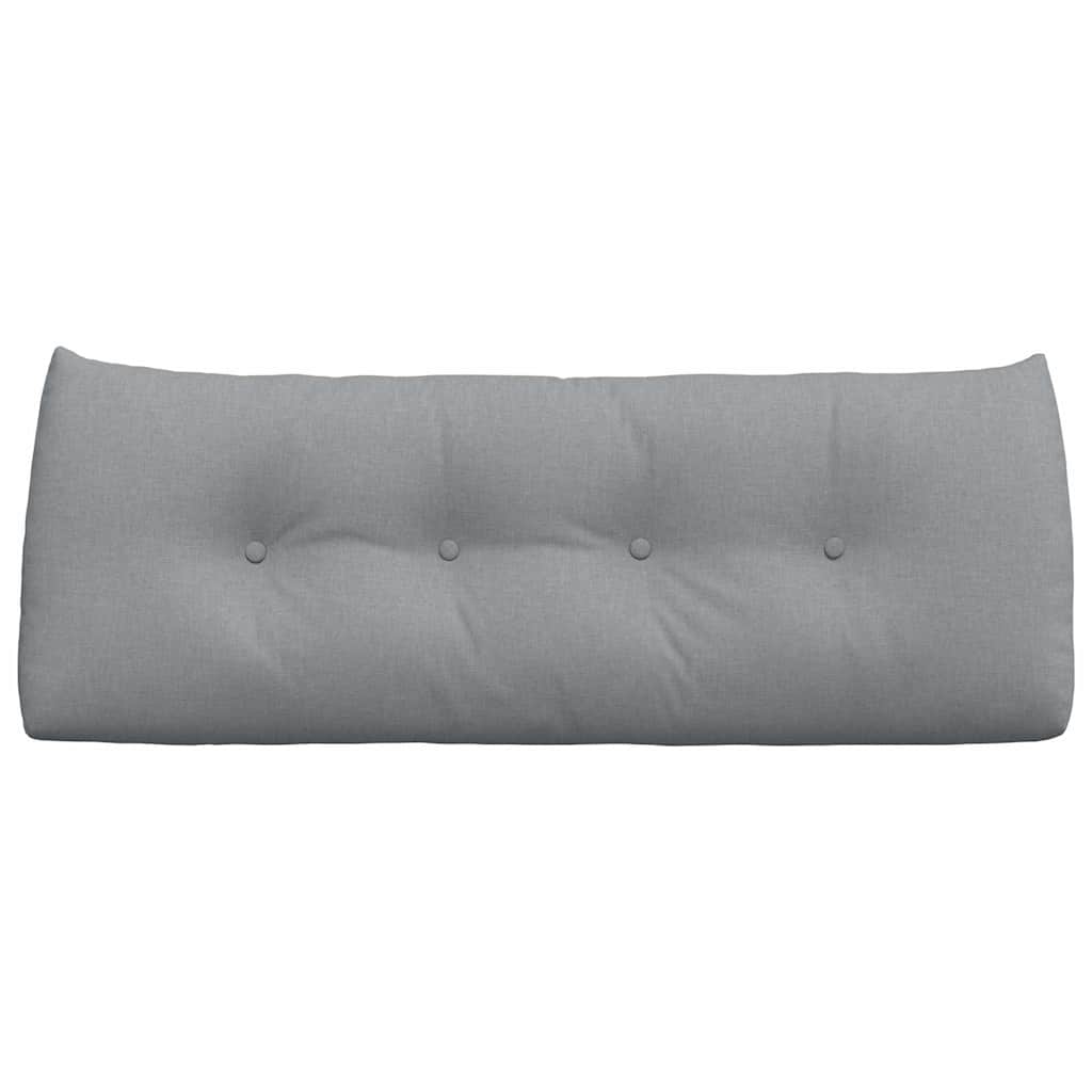 Perna pentru spate Gri deschis 120 x 24 x 50 cm țesătură GartenMobel Dekor