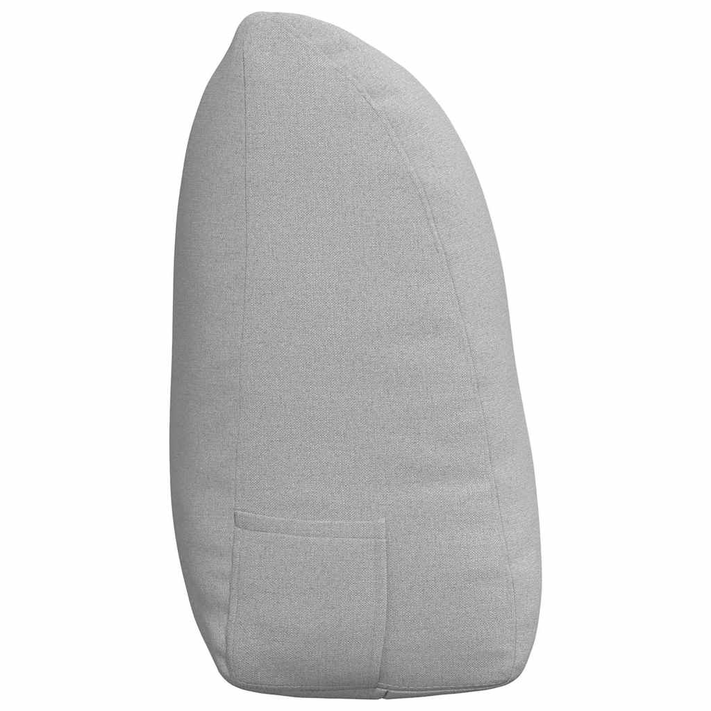 Perna pentru spate Gri nori 120 x 24 x 50 cm țesătură GartenMobel Dekor