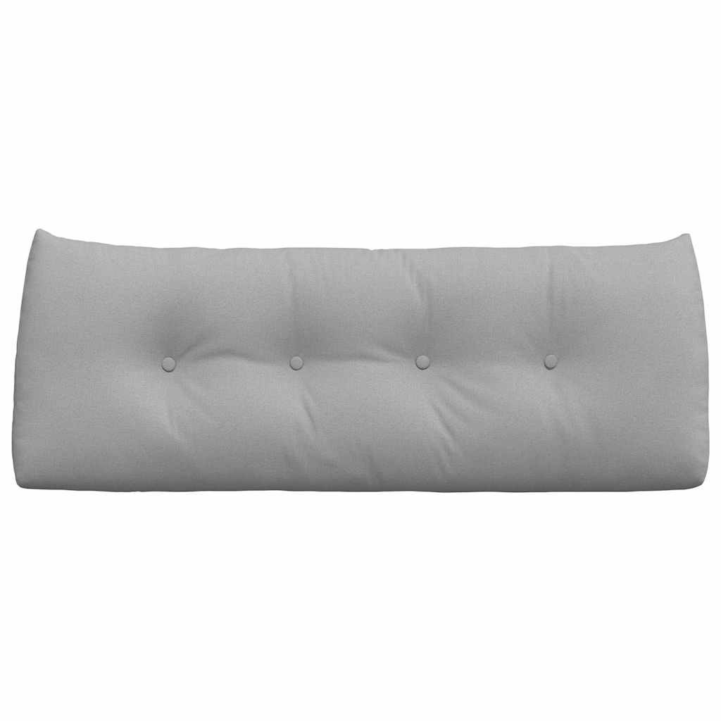 Perna pentru spate Gri nori 120 x 24 x 50 cm țesătură GartenMobel Dekor