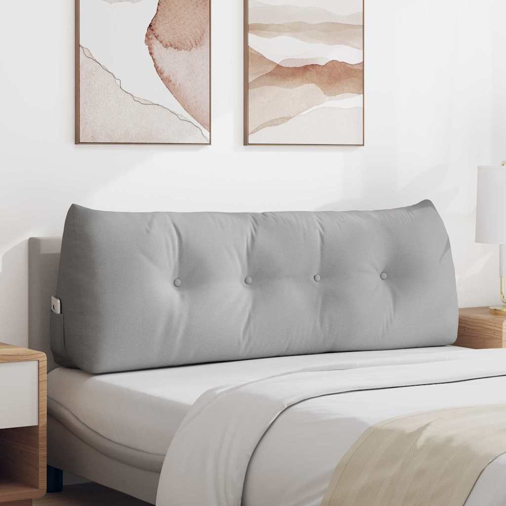 Perna pentru spate Gri nori 140 x 24 x 50 cm țesătură GartenMobel Dekor