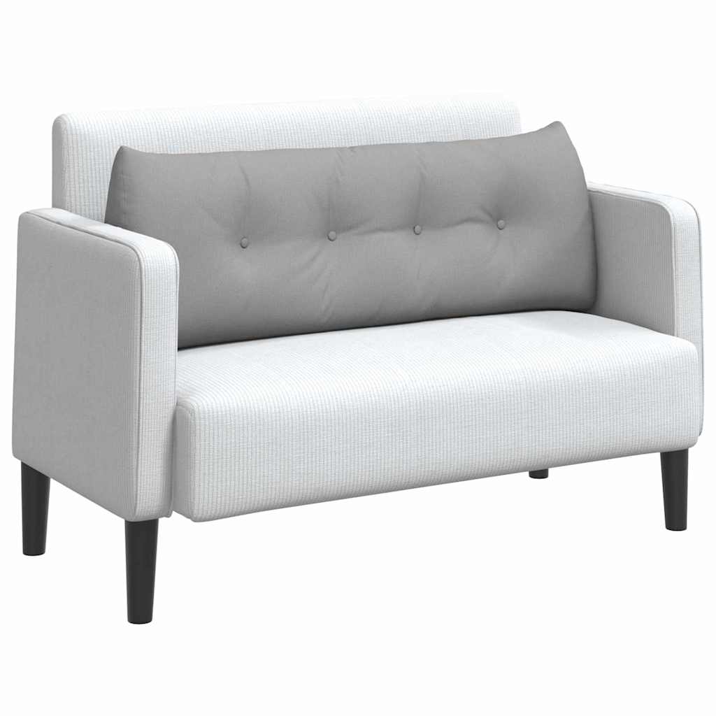 Perna pentru spate Gri nori 140 x 24 x 50 cm țesătură GartenMobel Dekor