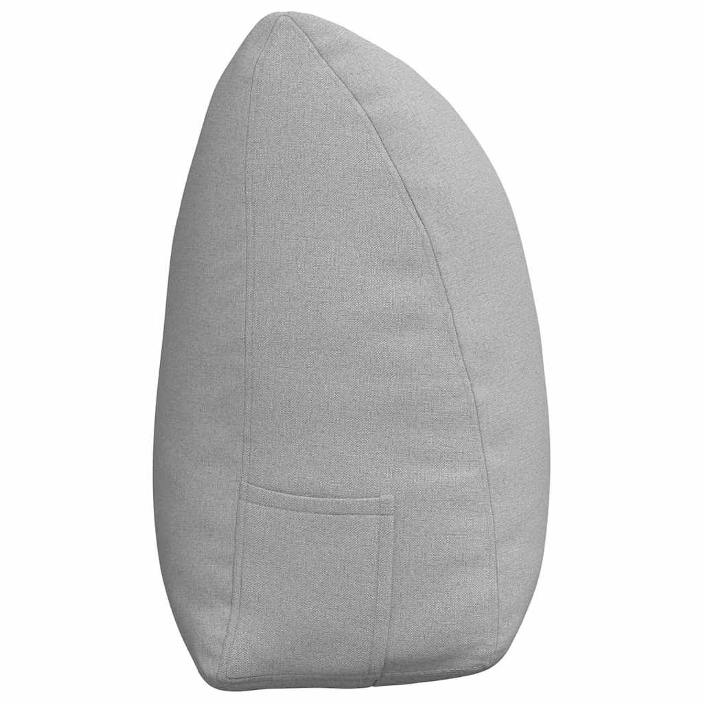 Perna pentru spate Gri nori 160 x 24 x 50 cm țesătură GartenMobel Dekor