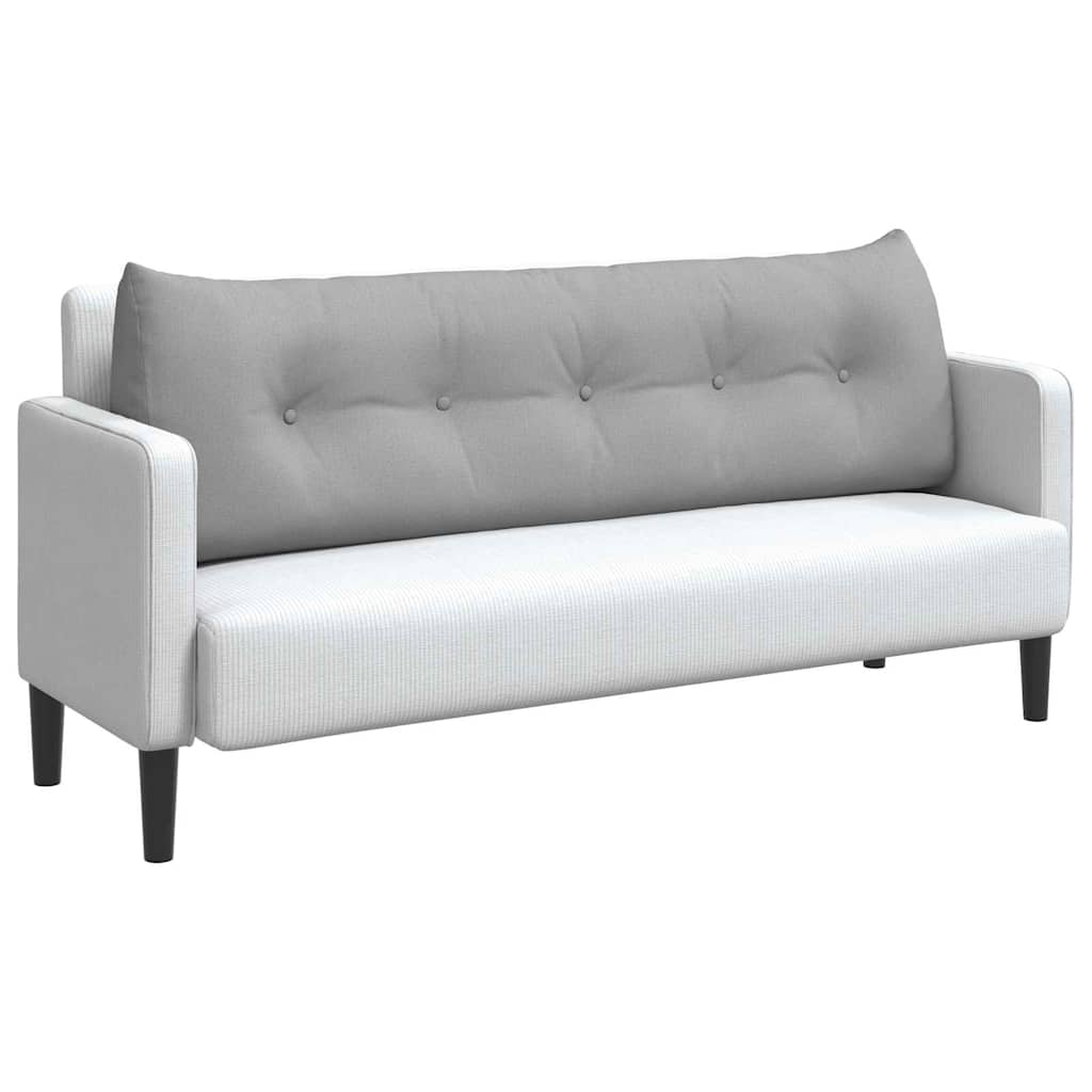 Perna pentru spate Gri nori 160 x 24 x 50 cm țesătură GartenMobel Dekor