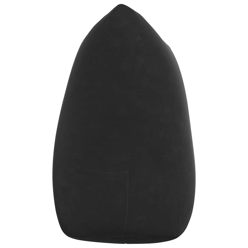 Perna pentru spate Negru 140 x 24 x 50 cm Catifea GartenMobel Dekor