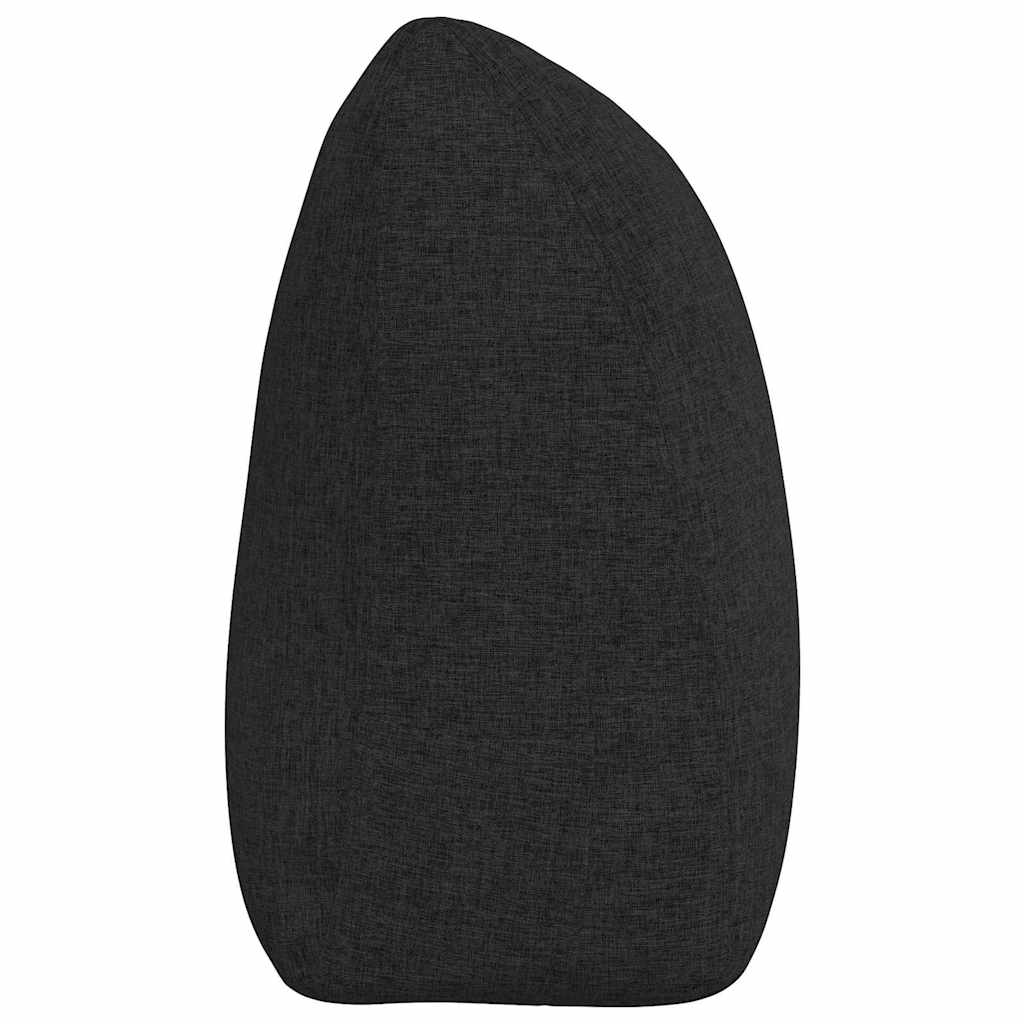 Perna pentru spate Negru 180 x 24 x 50 cm țesătură GartenMobel Dekor